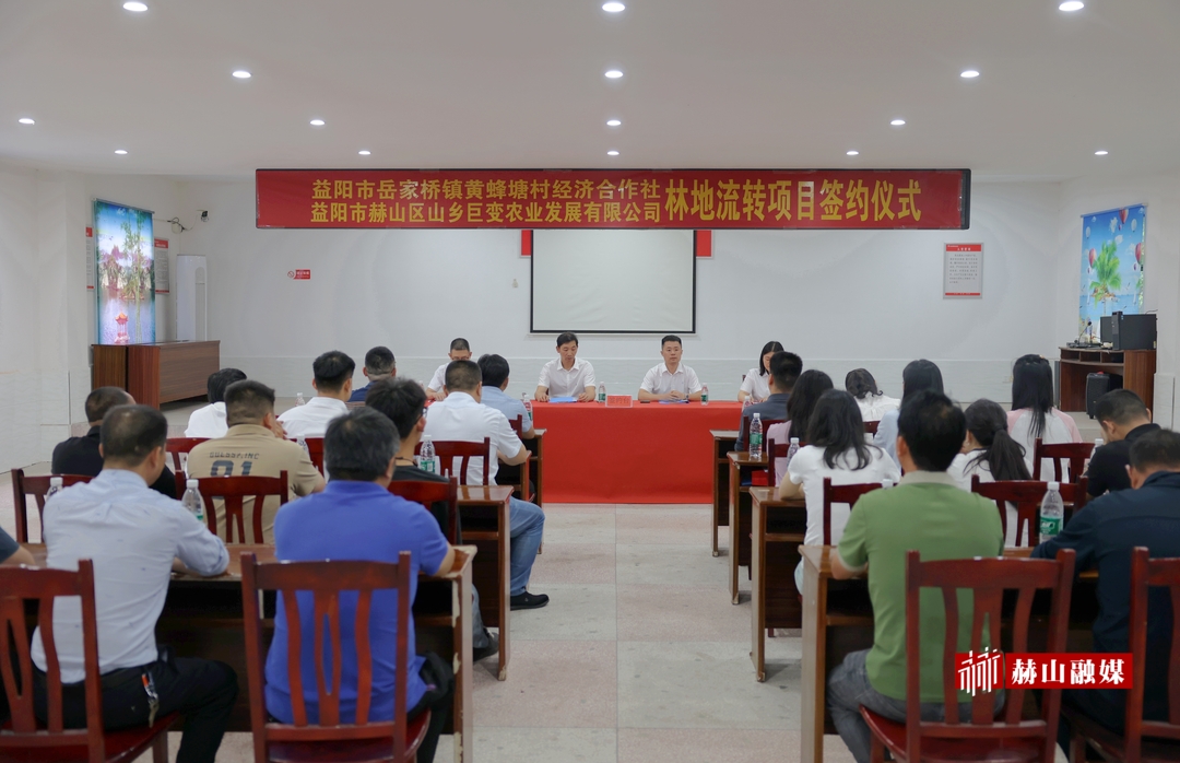 林地数字化改革激发林地活力 赫山区岳家桥镇1865亩林地顺利流转