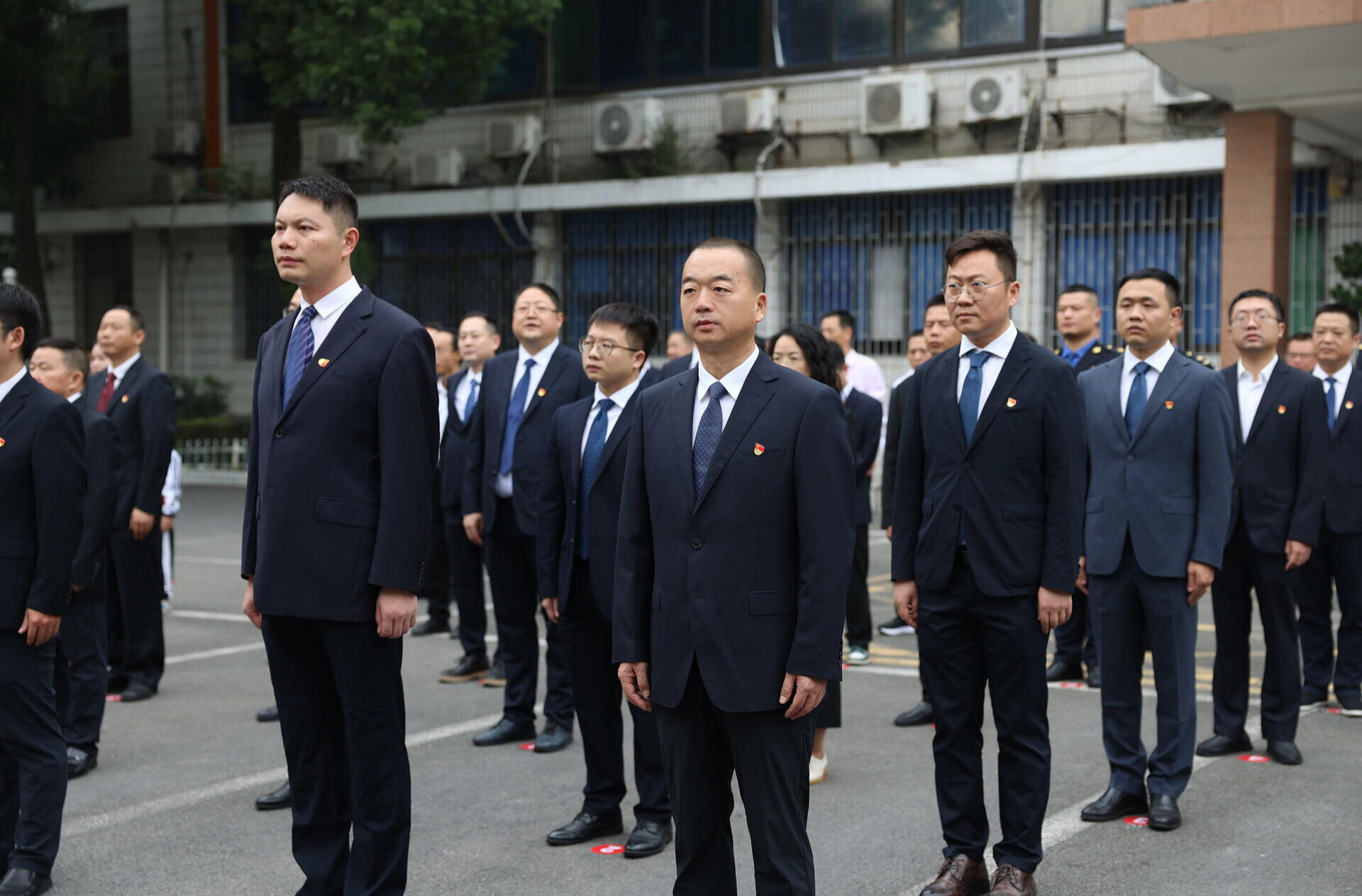 赫山区举行升国旗仪式庆祝中华人民共和国成立76周年