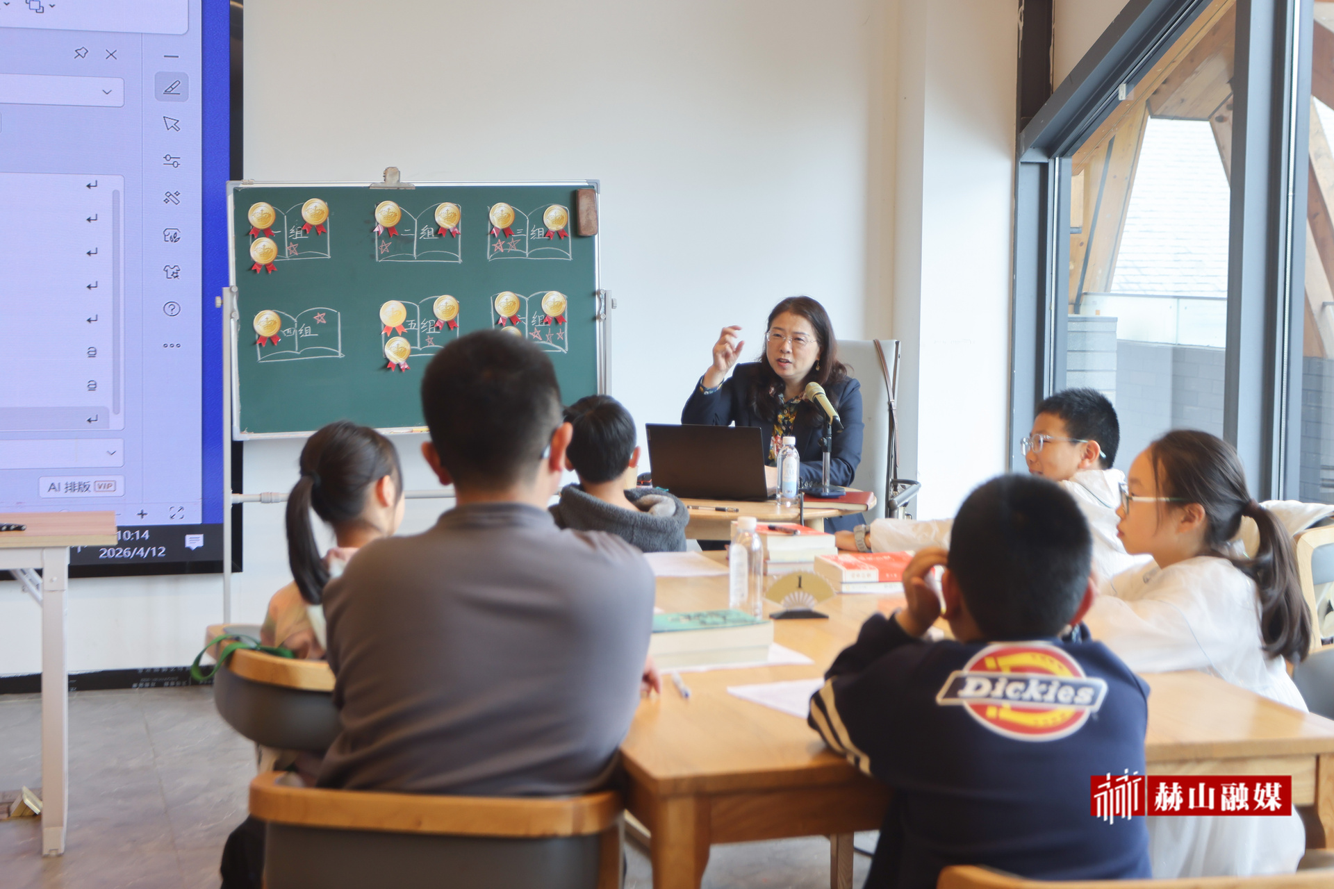 省作协副主席蒋蒲英一行赴清溪村调研，专题指导清溪未来作家班办学