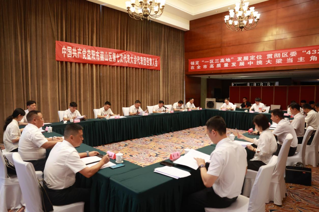 区第七次党代会代表团召集人会议举行