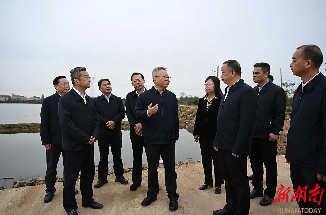 沈晓明调研益阳市经济社会发展情况