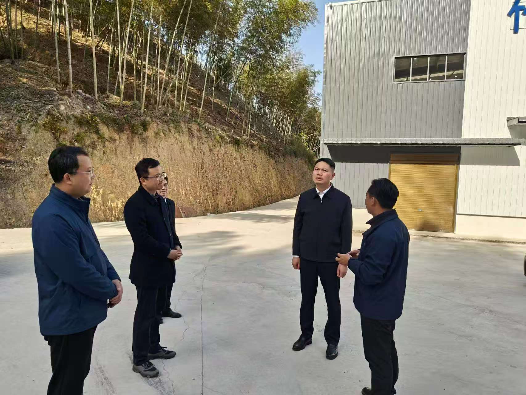 胡金勇到泥江口镇调研竹产业发展情况